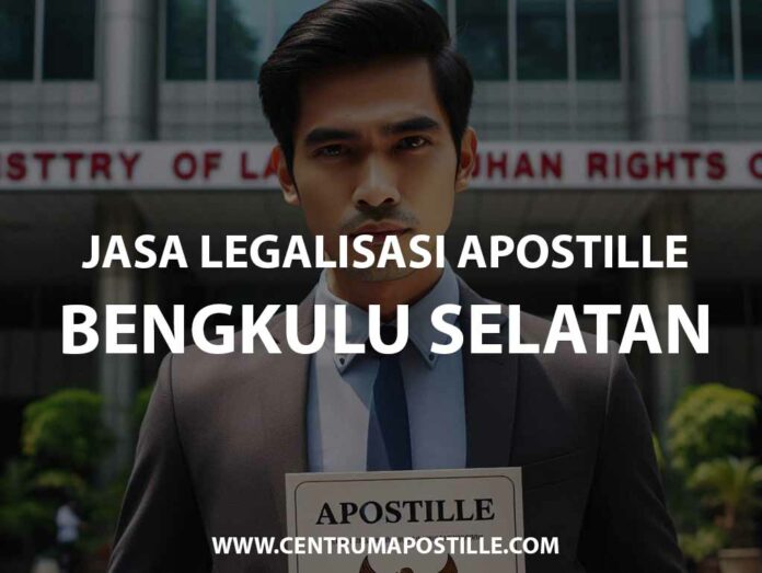 JASA LEGALISASI APOSTILLE BENGKULU SELATAN