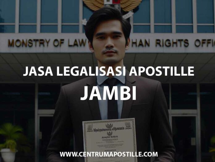 JASA LEGALISASI APOSTILLE JAMBI