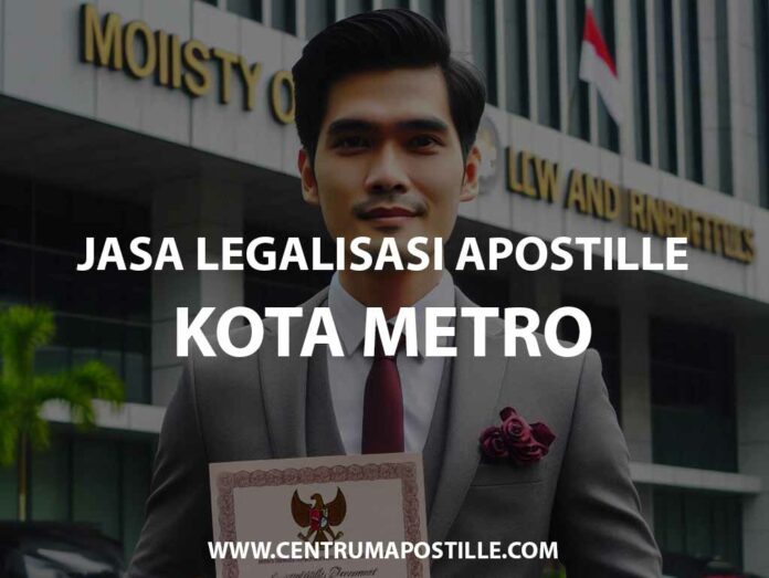 JASA LEGALISASI APOSTILLE KOTA METRO