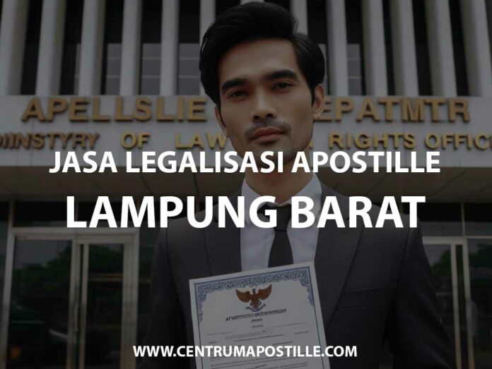 JASA LEGALISASI APOSTILLE LAMPUNG BARAT